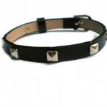 Leather Bracelet With Stud..